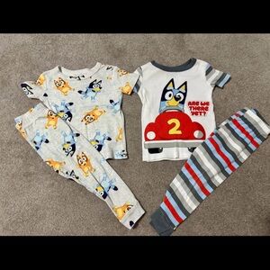 3t bluey pjs